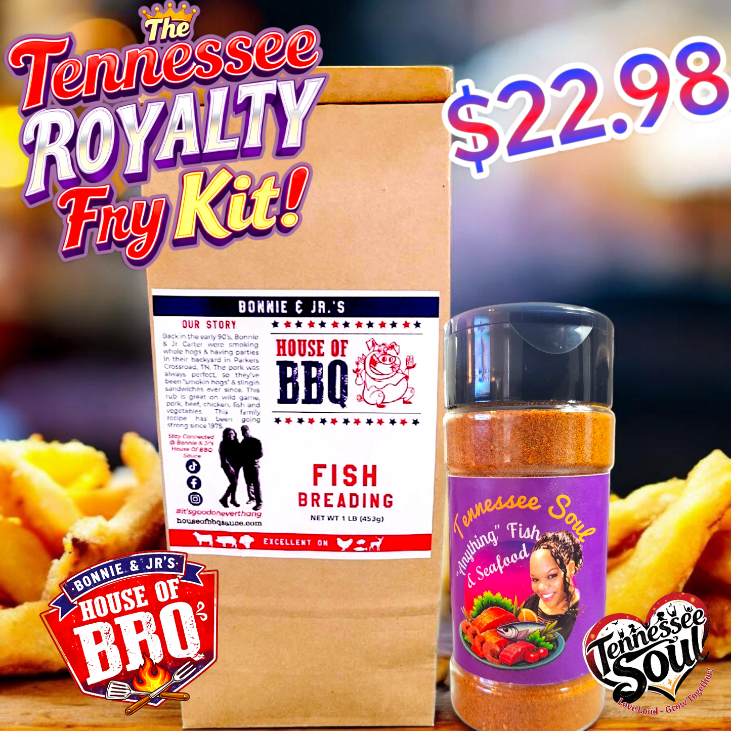 “2026” The Tennessee Royalty Fry Kit